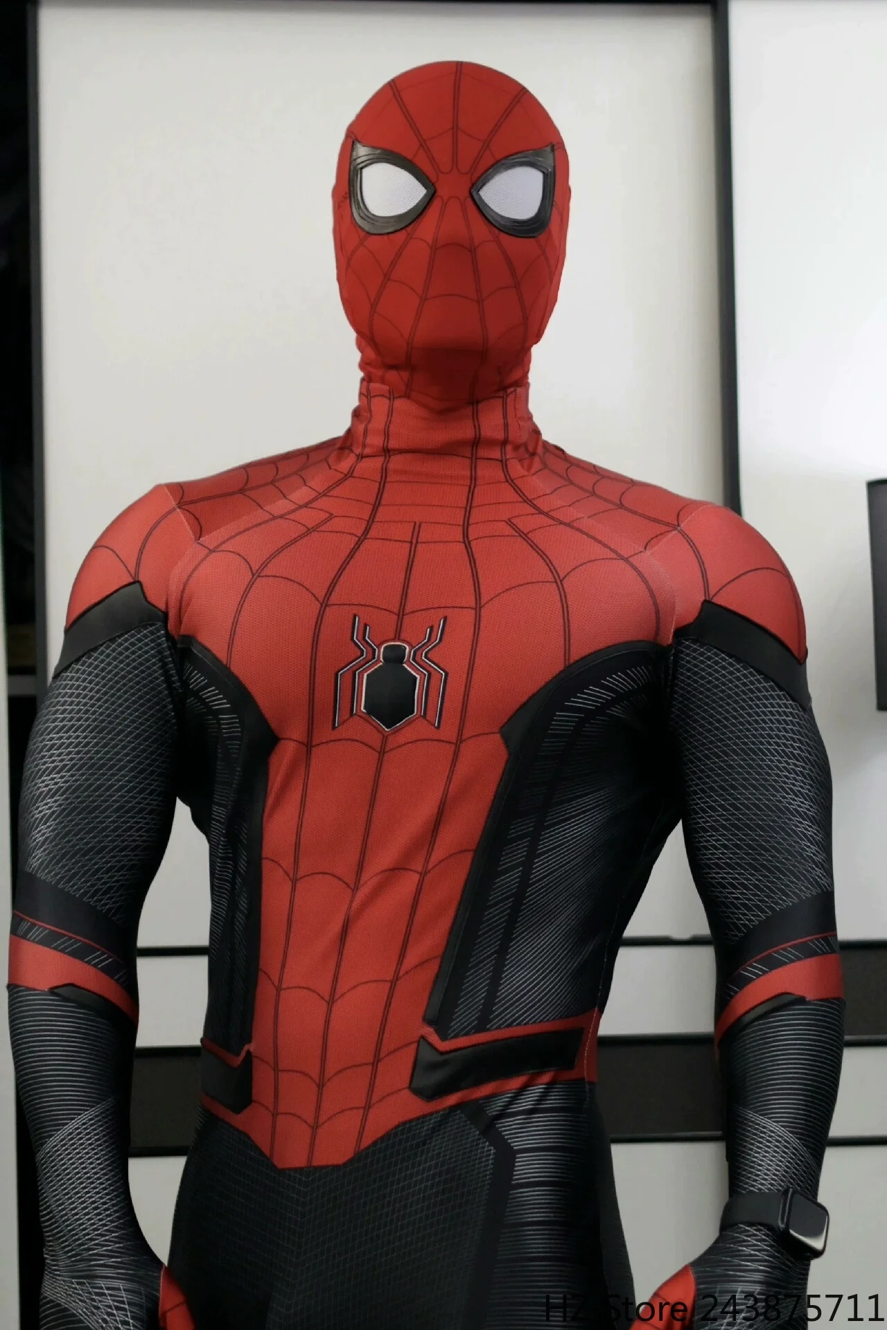 1:1 Customized Holland Spider-Man Jumpsuit with Sole and 3D Logo Full Spiderman Set Tight Fitting Clothes
1:1 Customized Holland Spider-Man Jumpsuit with Sole and 3D Logo Full Spiderman Set Tight Fitting Clothes