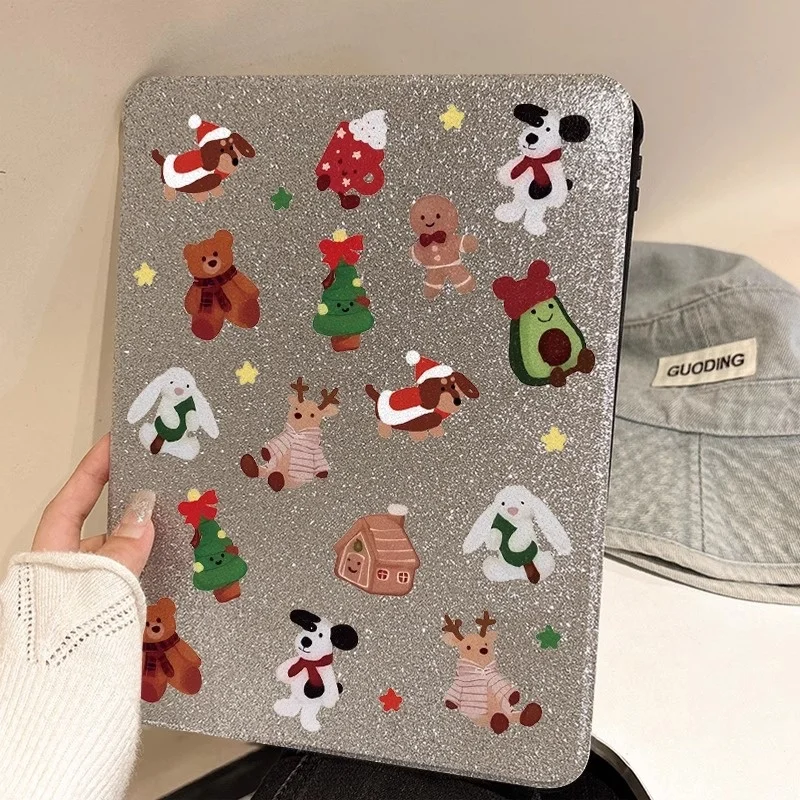 Cartoon Christmas Animals Tablet Case For 2024 New Air6 Pro11 12.9 13 Air3 10.5 10.2 9.7 10.9 Ipad10 Generation Cute Cover
Cartoon Christmas Animals Tablet Case For 2024 New Air6 Pro11 12.9 13 Air3 10.5 10.2 9.7 10.9 Ipad10 Generation Cute Cover