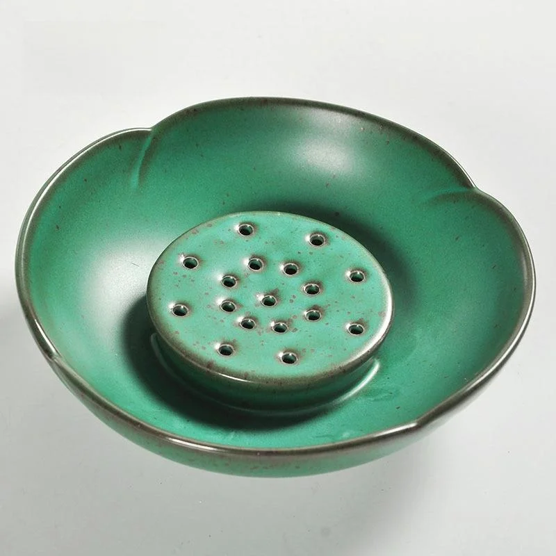 Lotus Ceramic Tea Pot Tray Japanese Style Coarse Porcelain Dry Puff Plate Kiln Changed Pot Holder Cultured Pot Tray
Lotus Ceramic Tea Pot Tray Japanese Style Coarse Porcelain Dry Puff Plate Kiln Changed Pot Holder Cultured Pot Tray