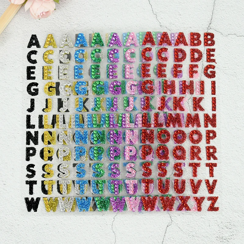 1/3pcs Glitter Alphabet Letter Stickers Self Adhesive A-Z English Words Sticker DIY Handmade Name Design Scrapbooking Supplies
1/3pcs Glitter Alphabet Letter Stickers Self Adhesive A-Z English Words Sticker DIY Handmade Name Design Scrapbooking Supplies