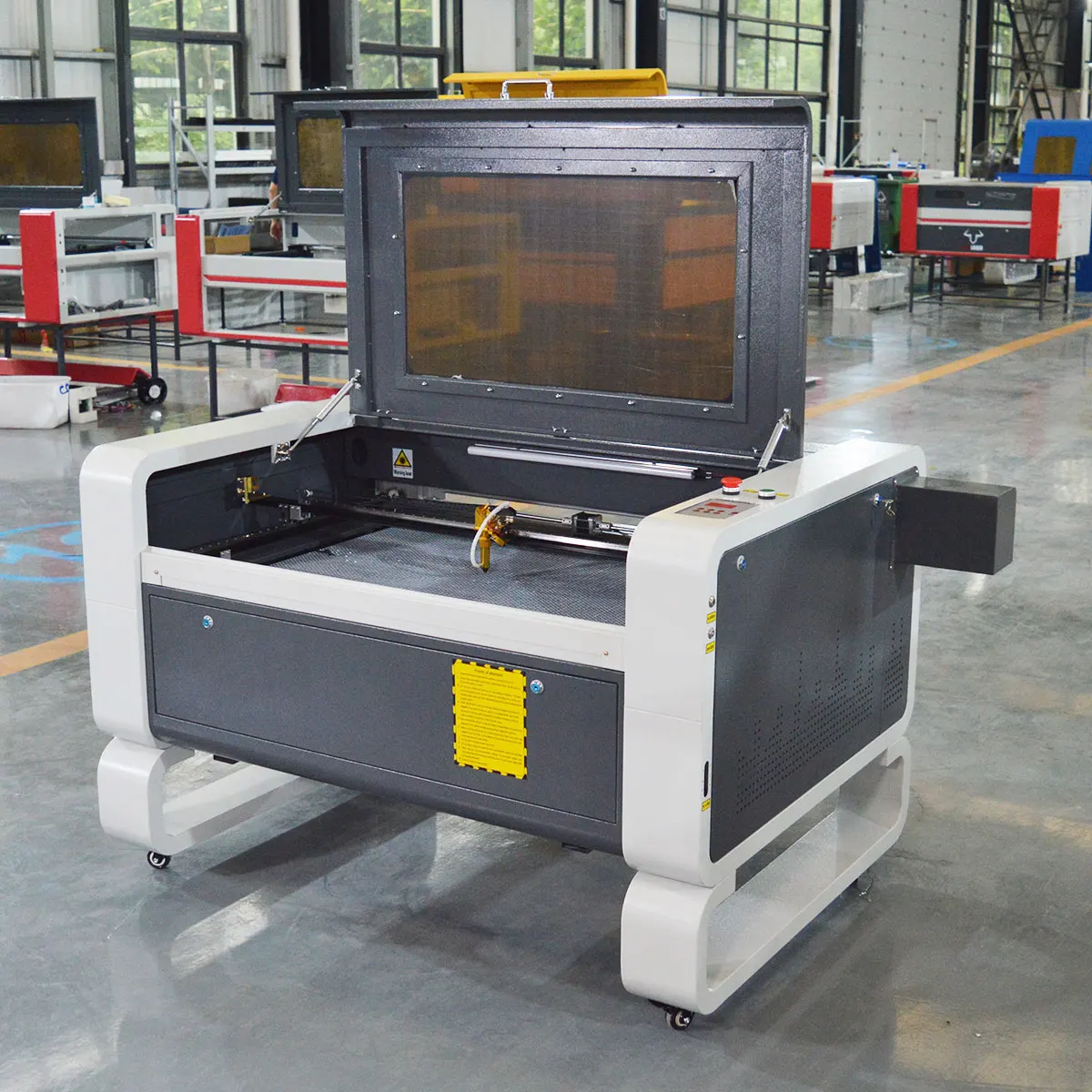 VOIERN 60w 80w 100w 42 Motor 4060/7050/9060 Co2 Laser Engraving Cutting Machine For Wood /MDF/paper
VOIERN 60w 80w 100w 42 Motor 4060/7050/9060 Co2 Laser Engraving Cutting Machine For Wood /MDF/paper