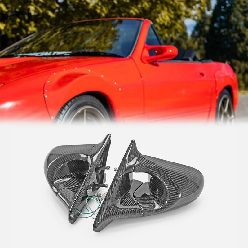 For JDM Aero Side Mirrors for Mazda RX-7 FC3S (1986-1991) - Carbon Fiber/Glass Fiber - Race Inspired Design
For JDM Aero Side Mirrors for Mazda RX-7 FC3S (1986-1991) - Carbon Fiber/Glass Fiber - Race Inspired Design