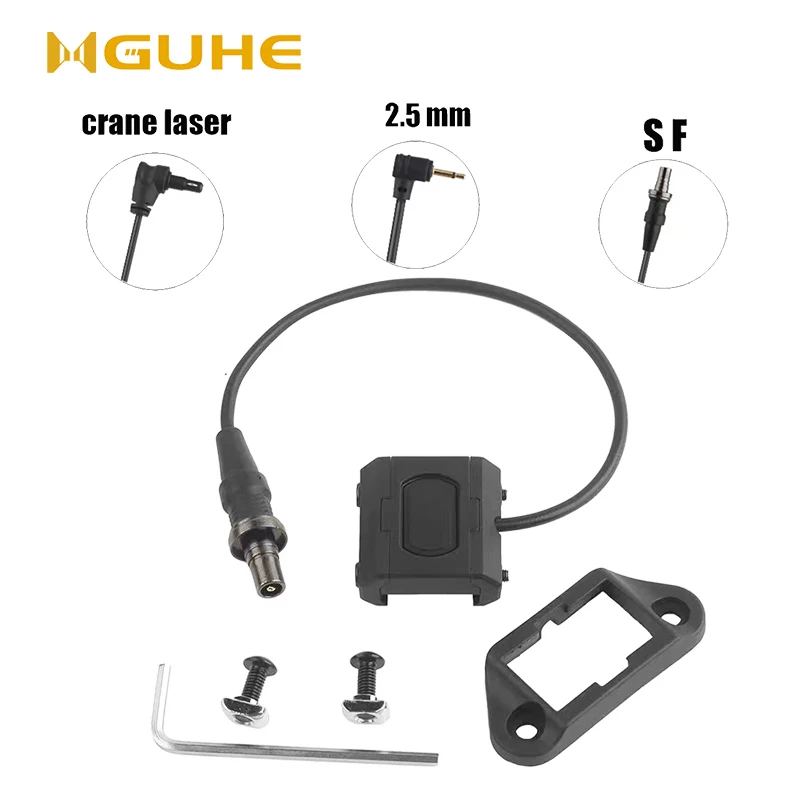 Tactical ModButton Thermal Button Pressure Switch, Crane Laser, Remote Pressure Switch for A2, PEQ15, Mlok Rail, Airsoft Mount
Tactical ModButton Thermal Button Pressure Switch, Crane Laser, Remote Pressure Switch for A2, PEQ15, Mlok Rail, Airsoft Mount