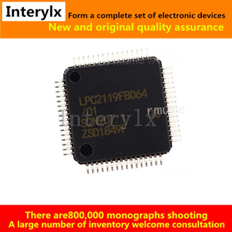 2 шт./лот LPC2119FBD64/01,15 LPC2119FBD64 LPC2119FBD LPC2119 IC MCU 16/32B 128KB FLASH 64lqfp
2 шт./лот LPC2119FBD64/01,15 LPC2119FBD64 LPC2119FBD LPC2119 IC MCU 16/32B 128KB FLASH 64lqfp