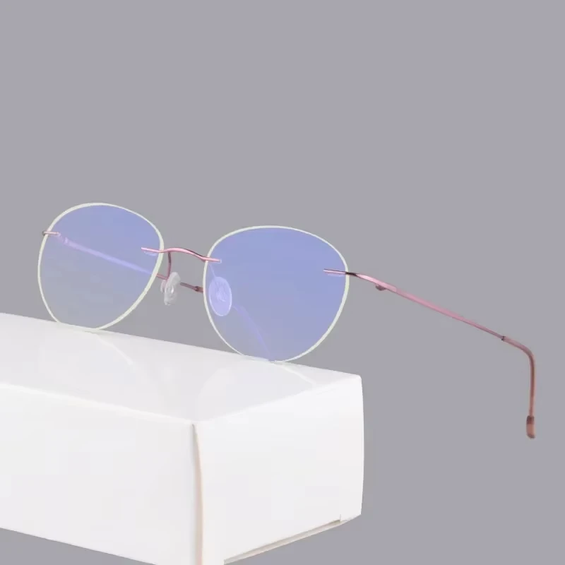 SHINU Brand Titanium Rimless Glasses Progressive Multifocal Presbyopia Glasses With Prescription Photochromic Multifocal Lenses
SHINU Brand Titanium Rimless Glasses Progressive Multifocal Presbyopia Glasses With Prescription Photochromic Multifocal Lenses