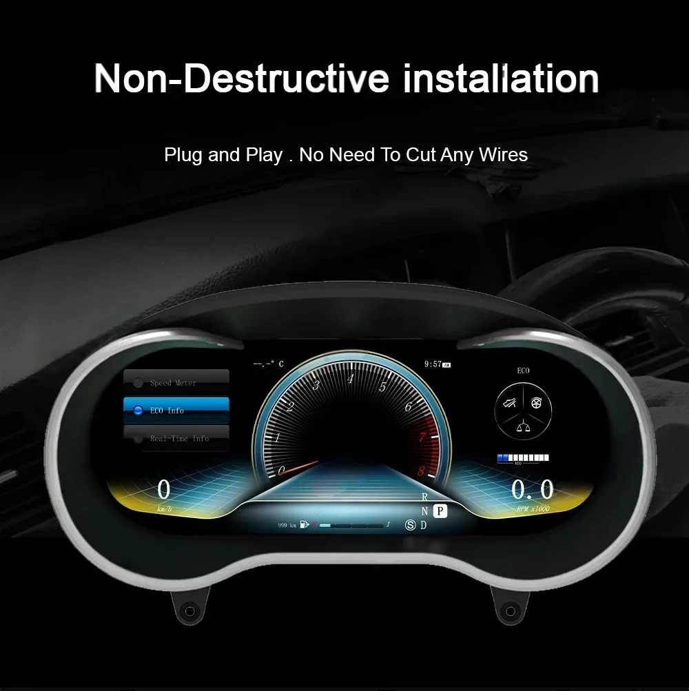 Автомобильный ЖК-дисплей Linux для Mercedes Benz C-Class W205 GLC-Class W253 2015-2019, цифровая панель приборной панели, приборная панель, спидометр
Автомобильный ЖК-дисплей Linux для Mercedes Benz C-Class W205 GLC-Class W253 2015-2019, цифровая панель приборной панели, приборная панель, спидометр