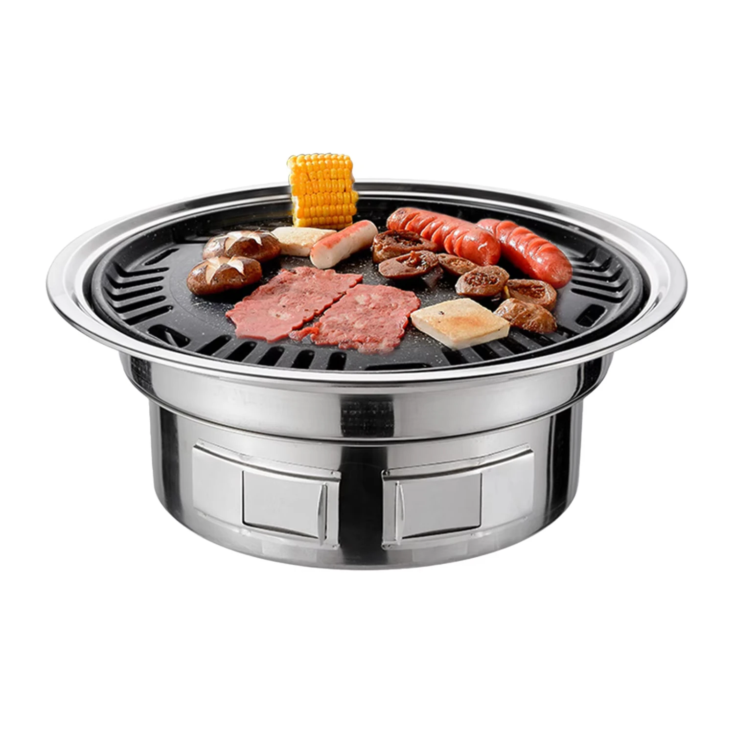 13 Inch Korean BBQ Grill Multifunctional Charcoal Barbecue Grill Round Camping Grill Stove Tabletop Smoker Grill Grilled Net
13 Inch Korean BBQ Grill Multifunctional Charcoal Barbecue Grill Round Camping Grill Stove Tabletop Smoker Grill Grilled Net