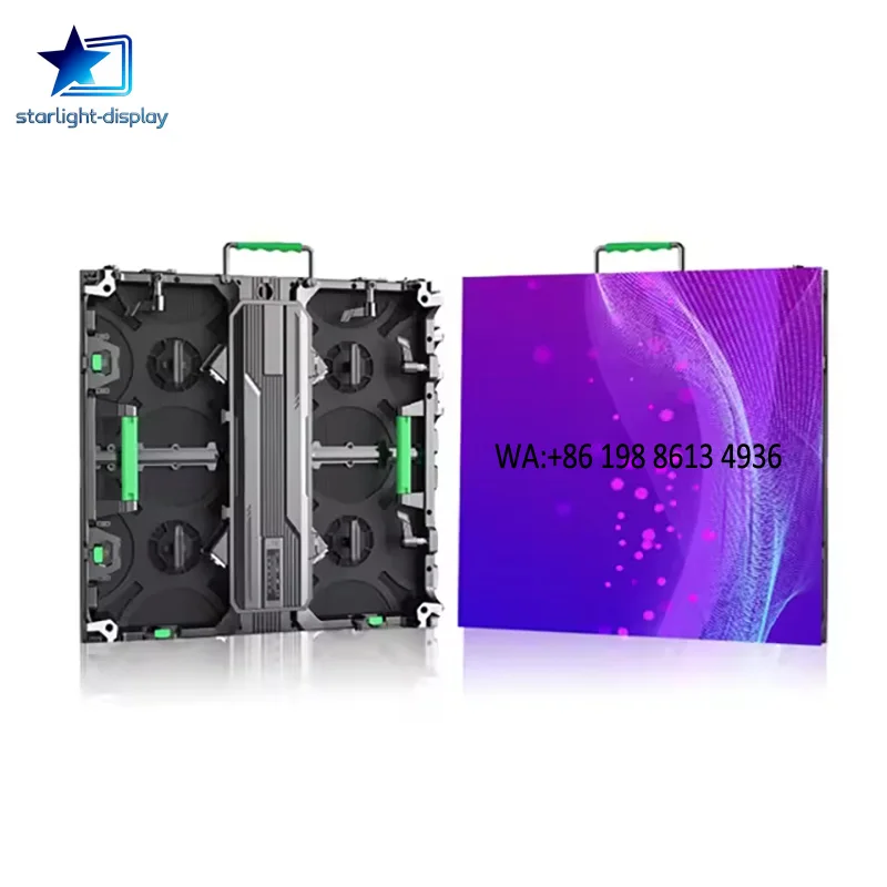 Outdoor P3.91 high-definition LED electronic display screen, module size 250MMx250MM, product waterproof rating IP65
Outdoor P3.91 high-definition LED electronic display screen, module size 250MMx250MM, product waterproof rating IP65