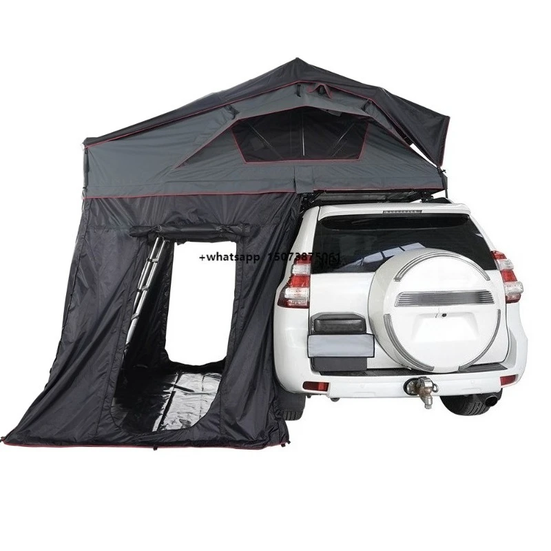 New Upgrades Soft Shell Roof Top Tent With Annex 4x4 Vehicle-Mounted Tent Total Waterproof Sample Customization
New Upgrades Soft Shell Roof Top Tent With Annex 4x4 Vehicle-Mounted Tent Total Waterproof Sample Customization