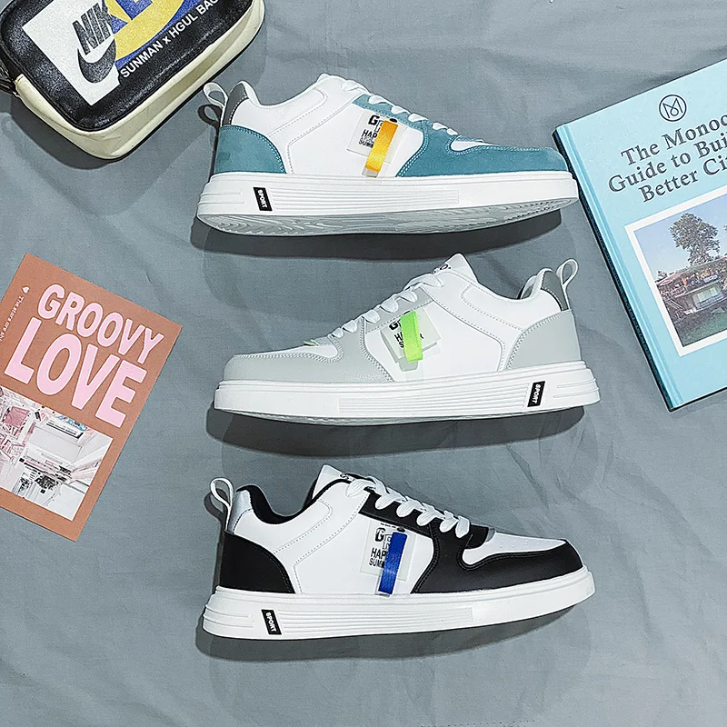 2024 New Korean Version Trendy Sports Sneakers Internet Famous Small White Shoes Men's Casual And Versatile Low Top Sneakers
2024 New Korean Version Trendy Sports Sneakers Internet Famous Small White Shoes Men's Casual And Versatile Low Top Sneakers