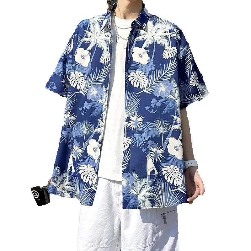 Men's Casual Summer Printed Hawaiian Shirts Short Sleeve Oversized Vintage Beach Streetwear Loose Fit Daily Lover Top
Men's Casual Summer Printed Hawaiian Shirts Short Sleeve Oversized Vintage Beach Streetwear Loose Fit Daily Lover Top