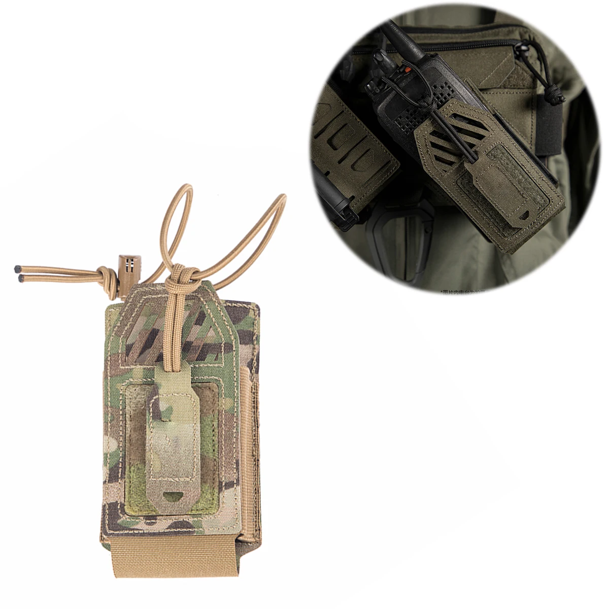 Tactical Radio Holder Walkie Talkie Bag Universal MOLLE Radio Case for War Games, Hunting, Paintball, Film and TV Props, Etc
Tactical Radio Holder Walkie Talkie Bag Universal MOLLE Radio Case for War Games, Hunting, Paintball, Film and TV Props, Etc