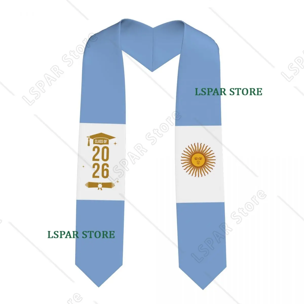 Class Of 2026 Argentina Flag Graduation Stole Sash Scarf For International Students Proud 183CM Long
Class Of 2026 Argentina Flag Graduation Stole Sash Scarf For International Students Proud 183CM Long