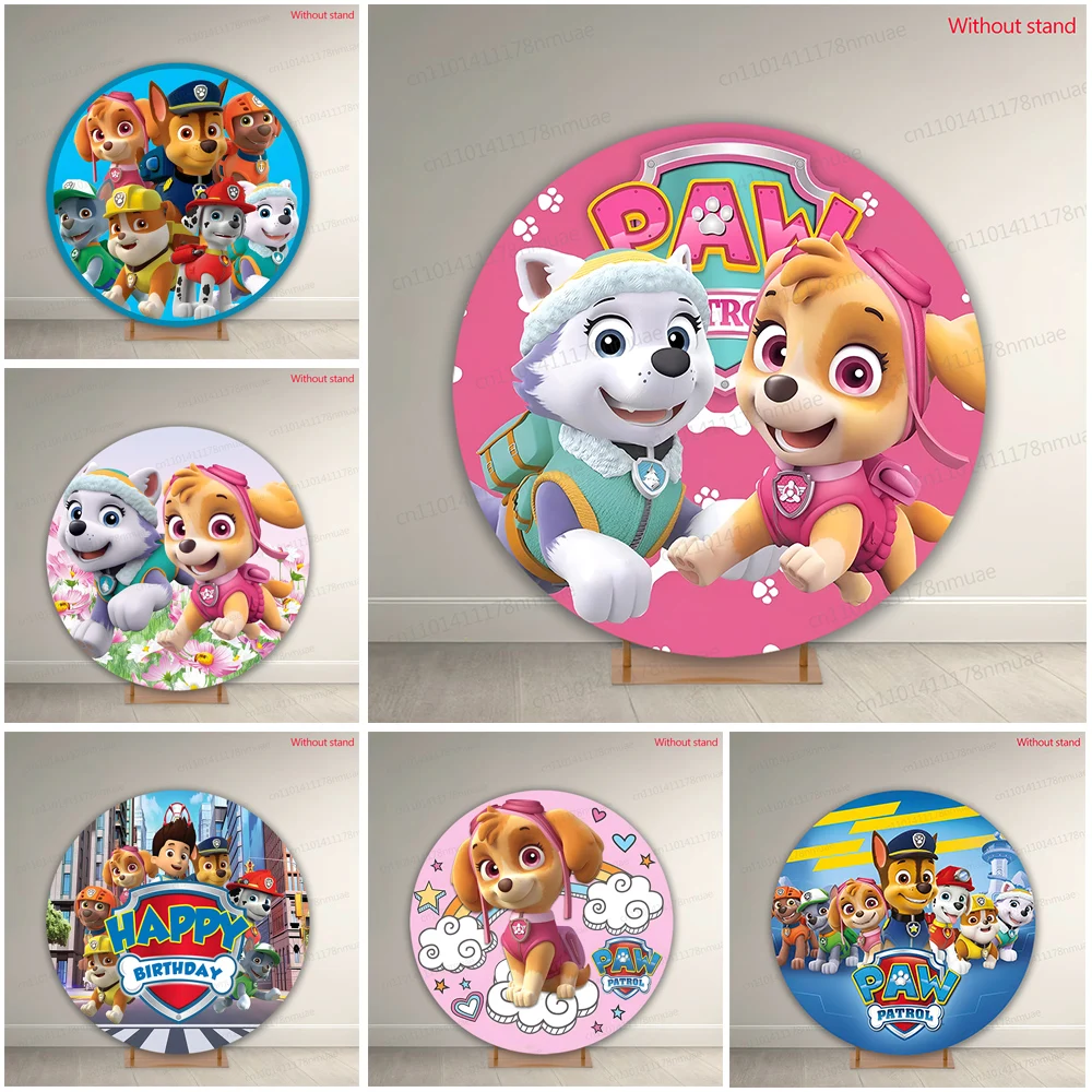 Paw Patrol Round Photo Backdrop Kid Birthday Baby Shower Background Personalized Size Photography Backdrop Decoration
Paw Patrol Round Photo Backdrop Kid Birthday Baby Shower Background Personalized Size Photography Backdrop Decoration