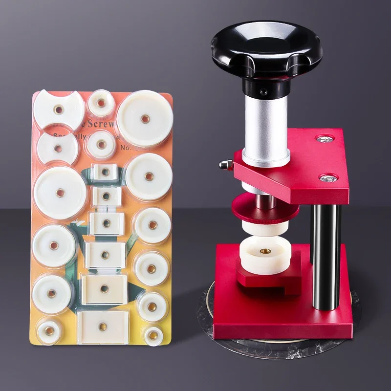 watch repair tool, watch gland, back cover pressing screw gland machine, high-end mechanical repair tool
watch repair tool, watch gland, back cover pressing screw gland machine, high-end mechanical repair tool