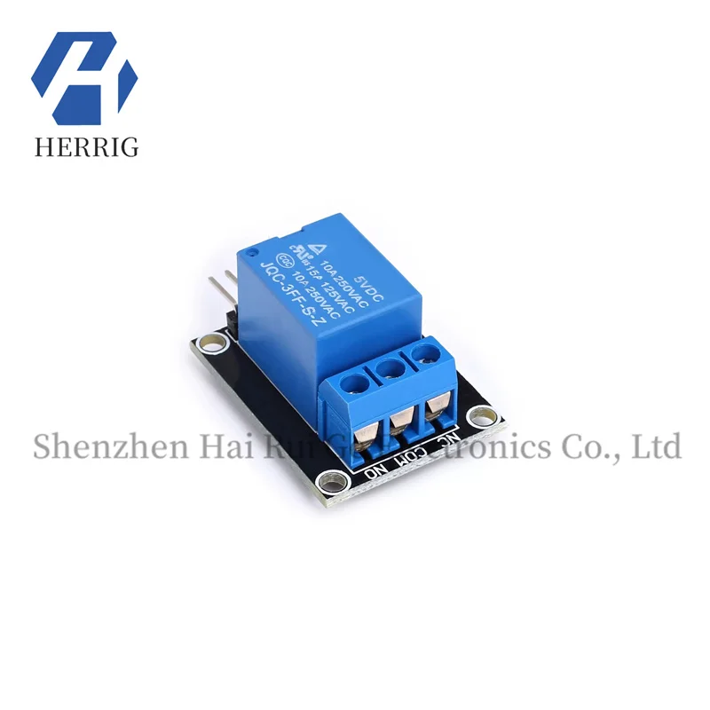5V Relay Module 1 x 5V Relay Expansion Board Small size KY-019 High level triggers pick-up
5V Relay Module 1 x 5V Relay Expansion Board Small size KY-019 High level triggers pick-up