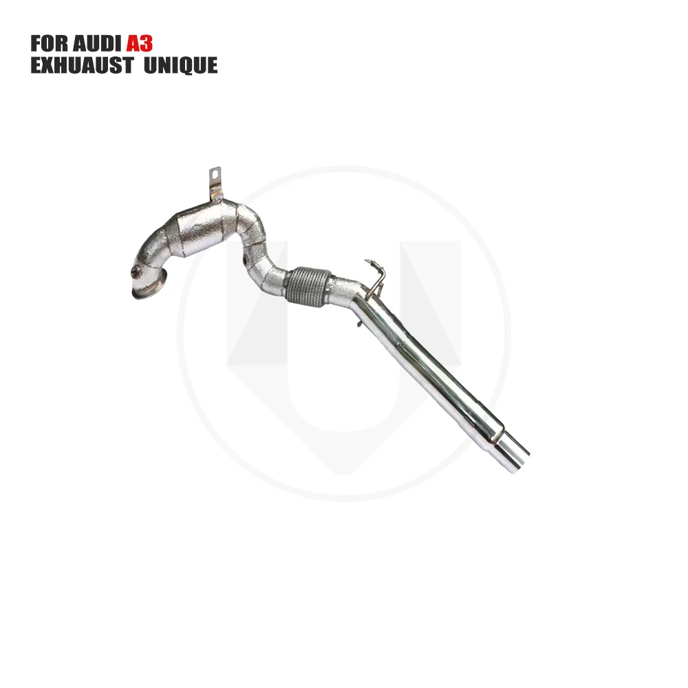 UNIQUE Exhaust System High Flow Performance Downpipe for Audi A3 Car Accessories With Catalytic Converter
UNIQUE Exhaust System High Flow Performance Downpipe for Audi A3 Car Accessories With Catalytic Converter