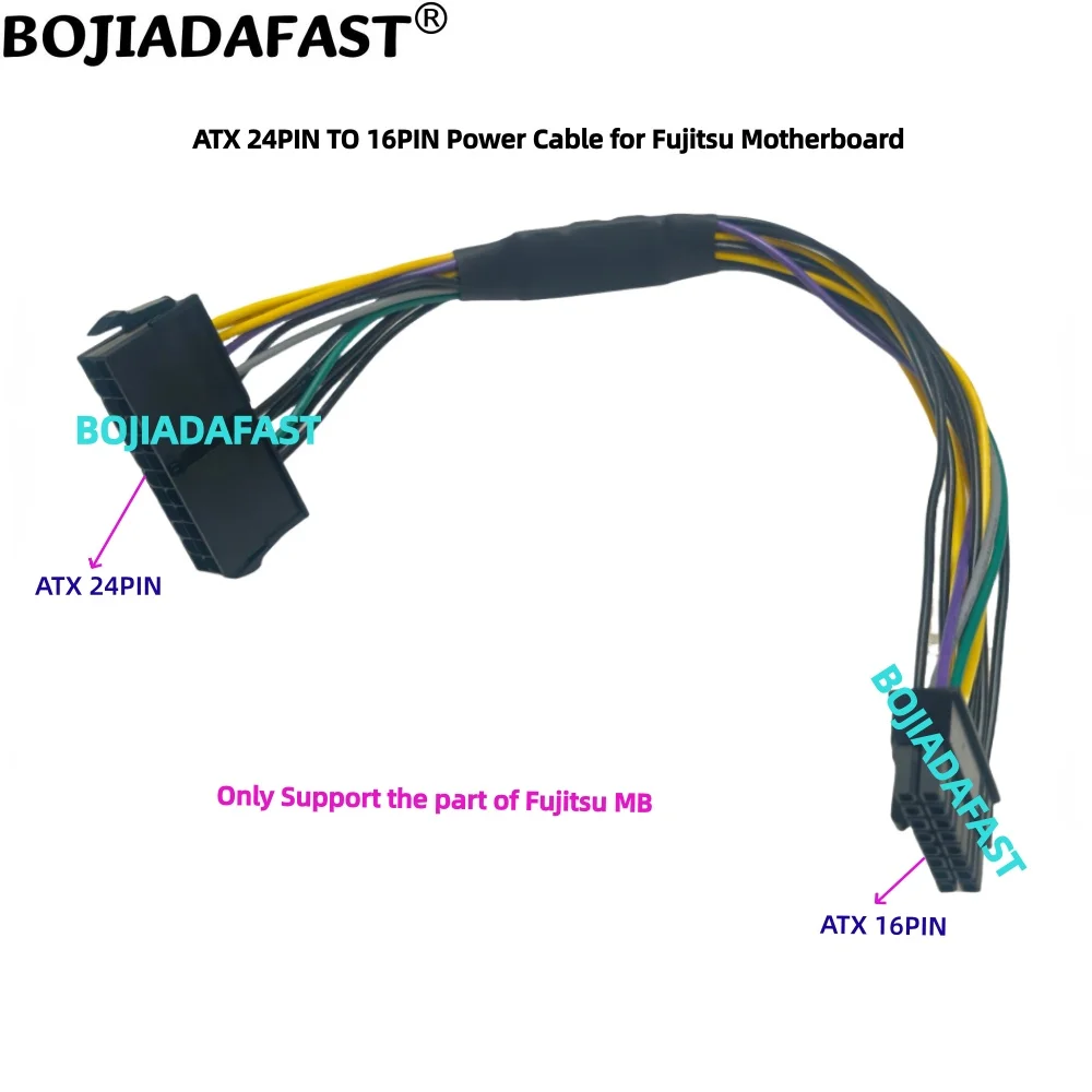 ATX 24Pin to 16Pin Motherboard Power Supply Cable 30CM For Fujitsu D3171-A11 D3221-A12 D3348-A13 D3400-A11 D3009-B12 D3162-A12
ATX 24Pin to 16Pin Motherboard Power Supply Cable 30CM For Fujitsu D3171-A11 D3221-A12 D3348-A13 D3400-A11 D3009-B12 D3162-A12