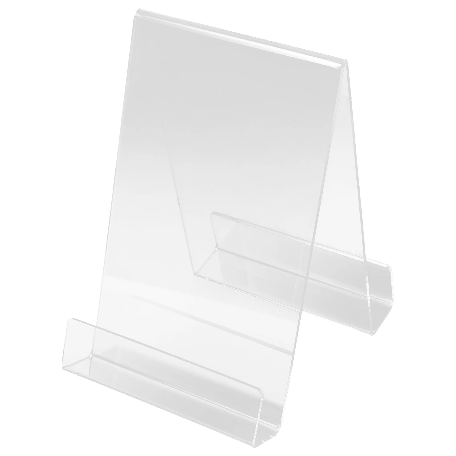 Transparent Acrylic Phone Holder Book Display Stand Storage Rack Simple Shaped Desktop Multi Purpose ganizer For Mobile Tablets
Transparent Acrylic Phone Holder Book Display Stand Storage Rack Simple Shaped Desktop Multi Purpose ganizer For Mobile Tablets