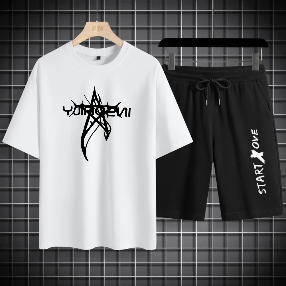 1pcs Men's t-shirt Sets 2026 Spring/Summer Graphic men's Tracksuit set 2 piece set 3D Printed two-piece set men's sports suit
1pcs Men's t-shirt Sets 2026 Spring/Summer Graphic men's Tracksuit set 2 piece set 3D Printed two-piece set men's sports suit