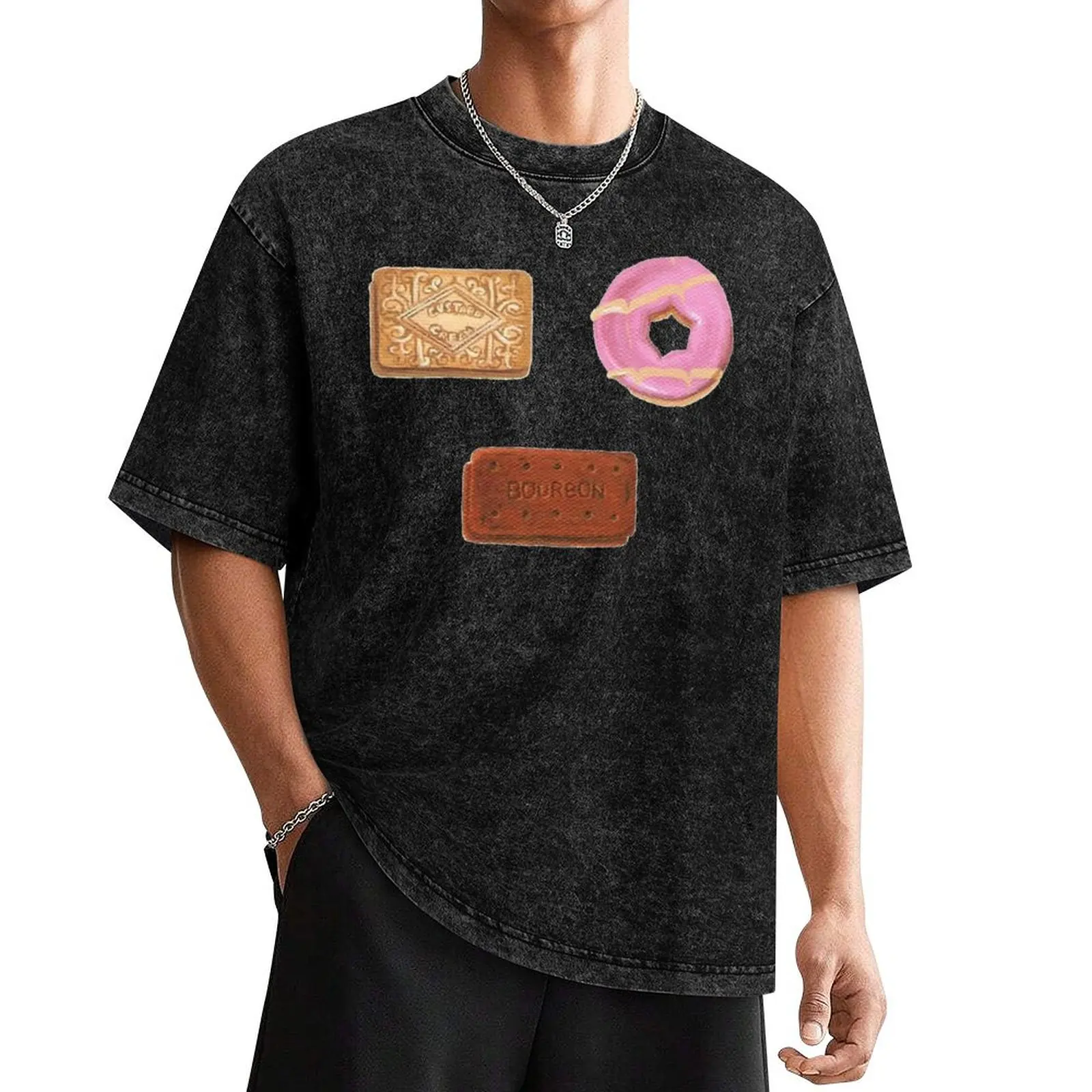 Biscuits: Custard Cream, Party Ring and Bourbon T-Shirt aesthetic clothes graphics shirts men graphic
Biscuits: Custard Cream, Party Ring and Bourbon T-Shirt aesthetic clothes graphics shirts men graphic