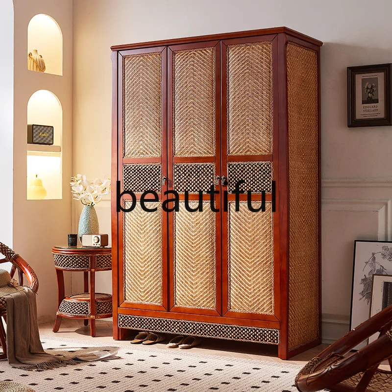 Classic mahogany three-door wardrobe Chinese-style household bedroom solid wood wardrobe beech partition hanging wardrobe
Classic mahogany three-door wardrobe Chinese-style household bedroom solid wood wardrobe beech partition hanging wardrobe