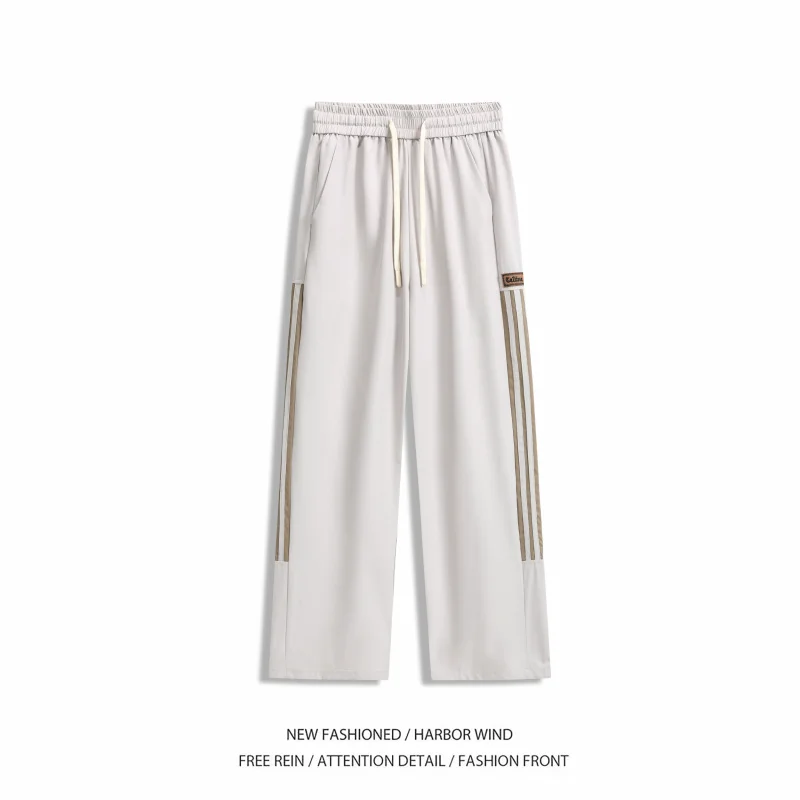GIOIOMen's Casual Pants,2025Summer New Ice Silk Stripes Loose Straight Casual Trousers,Fashion Men's Pants
GIOIOMen's Casual Pants,2025Summer New Ice Silk Stripes Loose Straight Casual Trousers,Fashion Men's Pants