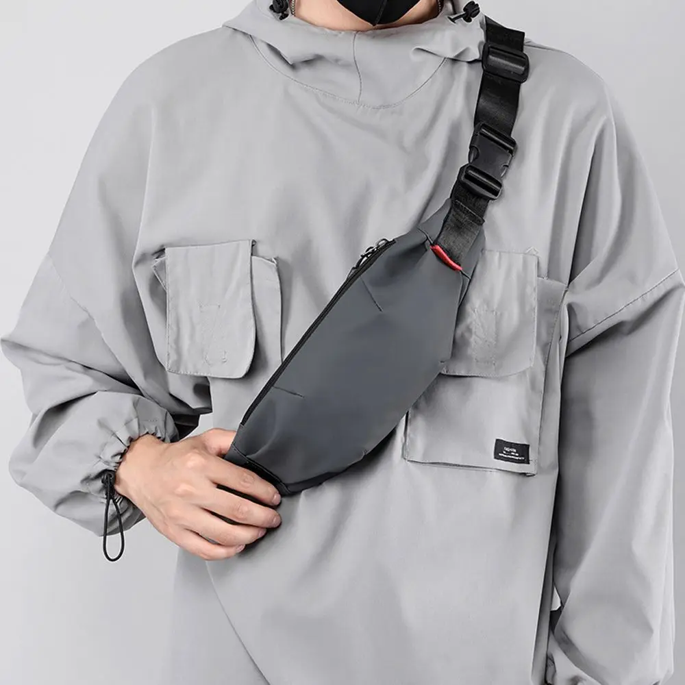 Functional Nylon Men Waist Bag Waterproof Wear-resistant Chest Bags Crossbody Four Colors Teenager Shoulder Bag Outdoor
Functional Nylon Men Waist Bag Waterproof Wear-resistant Chest Bags Crossbody Four Colors Teenager Shoulder Bag Outdoor