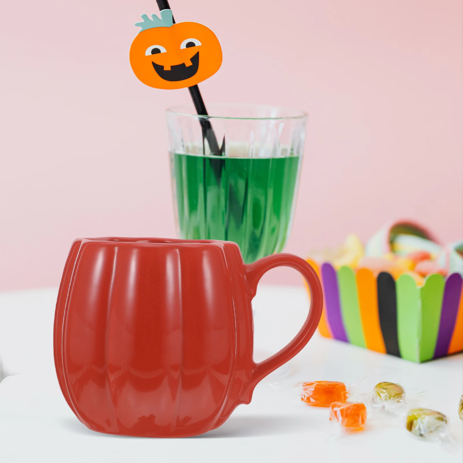 Кружка в форме тыквы, 350 мл, керамическая кружка для урожая на Хэллоуин, праздничное развлечение, удобная ручка, идеально подходит для завтрака с молоком и овсянкой
Кружка в форме тыквы, 350 мл, керамическая кружка для урожая на Хэллоуин, праздничное развлечение, удобная ручка, идеально подходит для завтрака с молоком и овсянкой