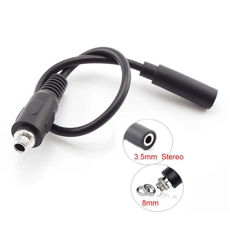 Headphone 3.5mm Aux Stereo female to Female Screw Cable Extension connector Cable Audio Power With a Screw Nut
Headphone 3.5mm Aux Stereo female to Female Screw Cable Extension connector Cable Audio Power With a Screw Nut