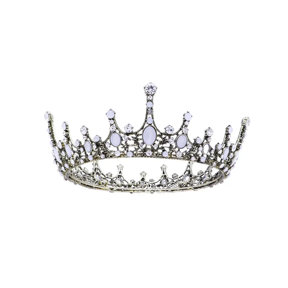 Wedding Crown Tiara Flower Bridal Queen Crown Vintage Rhinestone Headband for Bride and Bridesmaid (White)
Wedding Crown Tiara Flower Bridal Queen Crown Vintage Rhinestone Headband for Bride and Bridesmaid (White)
