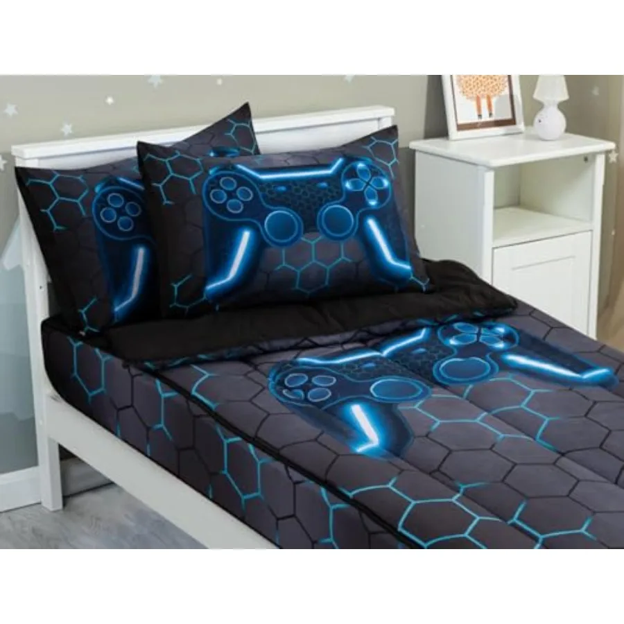 3pcs Comforter Set Zipper Bedding Set for BoysTwin Kid Bedding Set Game Comforter Set for Kid All in one Zipper Bedding Twin
3pcs Comforter Set Zipper Bedding Set for BoysTwin Kid Bedding Set Game Comforter Set for Kid All in one Zipper Bedding Twin