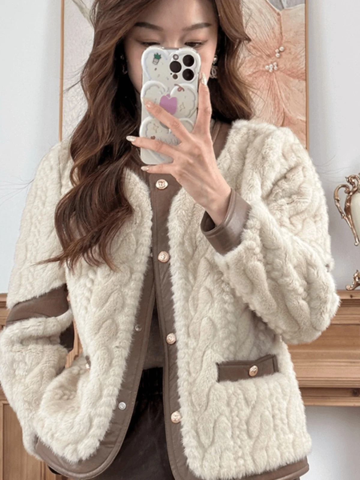 Ladies' ort Sli Slimming Korean Sle Winter Outerwear 9025LQR Inteated Lightweight Luxury Casual Loose Fit Coat
Ladies' ort Sli Slimming Korean Sle Winter Outerwear 9025LQR Inteated Lightweight Luxury Casual Loose Fit Coat