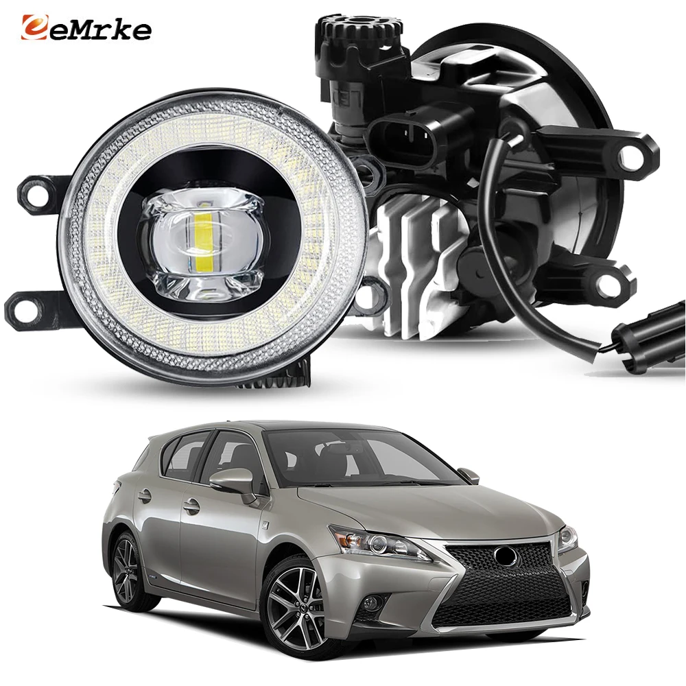 Led Fog Light Assembly for Lexus CT200H CT 200h 2014 2015 2016 2017 Angel Eye DRL Car Bumper Daytime Running Lamp with Lens
Led Fog Light Assembly for Lexus CT200H CT 200h 2014 2015 2016 2017 Angel Eye DRL Car Bumper Daytime Running Lamp with Lens