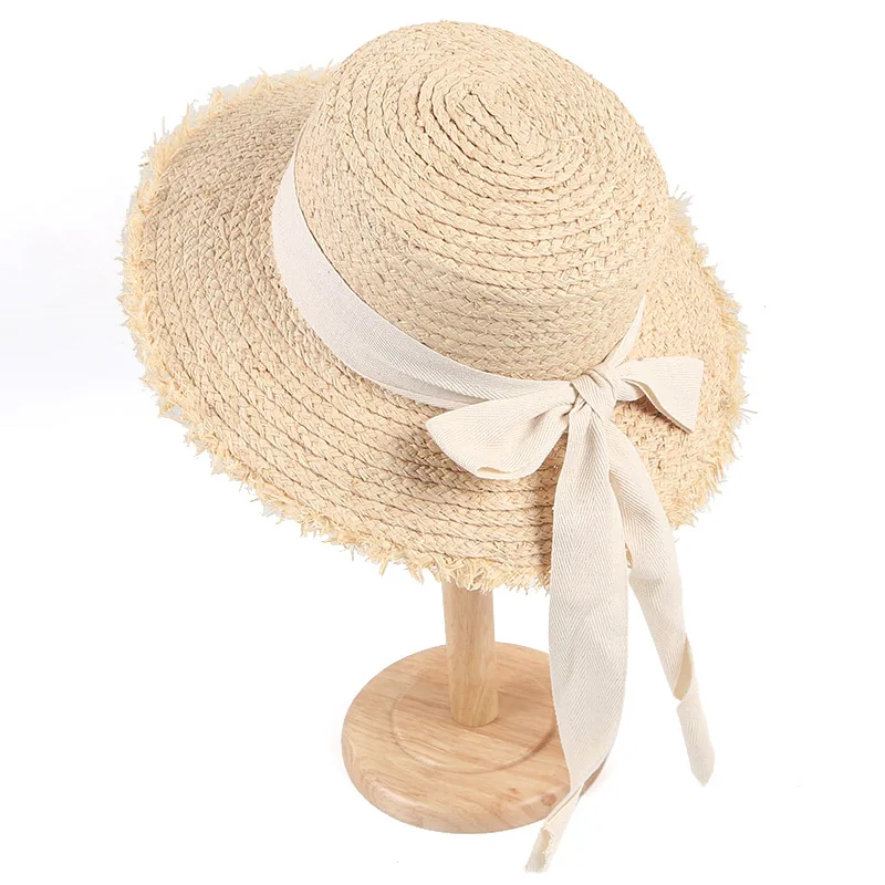 Natural Raffia Straw Sun Hat Women 2024 New Bow Ribbon Sombreros de mujer Panama Wide Brim Beach Cap
Natural Raffia Straw Sun Hat Women 2024 New Bow Ribbon Sombreros de mujer Panama Wide Brim Beach Cap