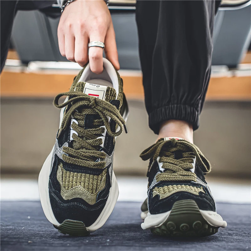 Men's Breathable Summer Sports Shoes Heightening Dad Style AGAN Trendy Shoes Youth Fashion Korean Style Flat Laces Casual Shoes
Men's Breathable Summer Sports Shoes Heightening Dad Style AGAN Trendy Shoes Youth Fashion Korean Style Flat Laces Casual Shoes