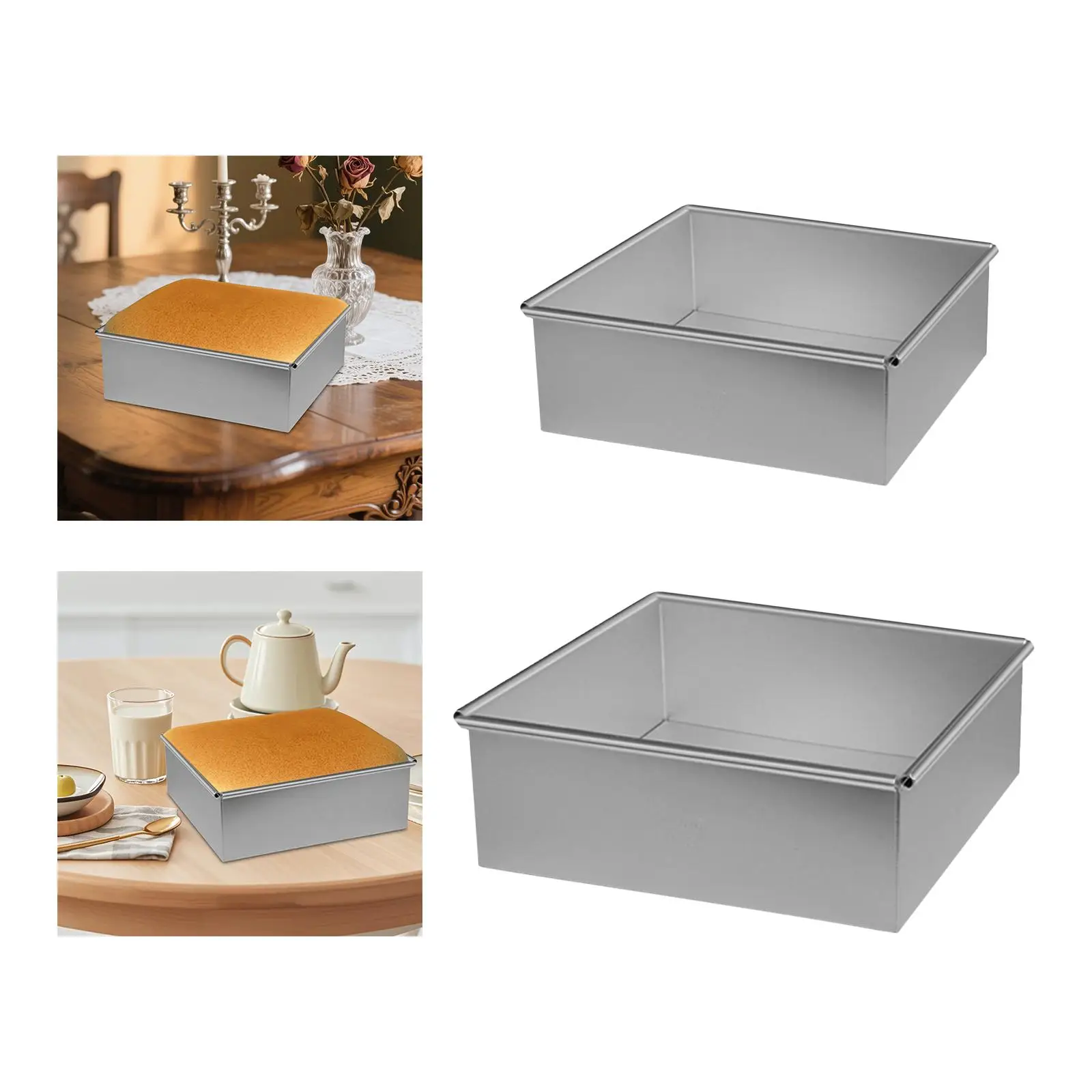 Lasagna Cake Pan Roasting Tray Brownie Pan Easy Clean Non-Stick Kitchen Tool
Lasagna Cake Pan Roasting Tray Brownie Pan Easy Clean Non-Stick Kitchen Tool