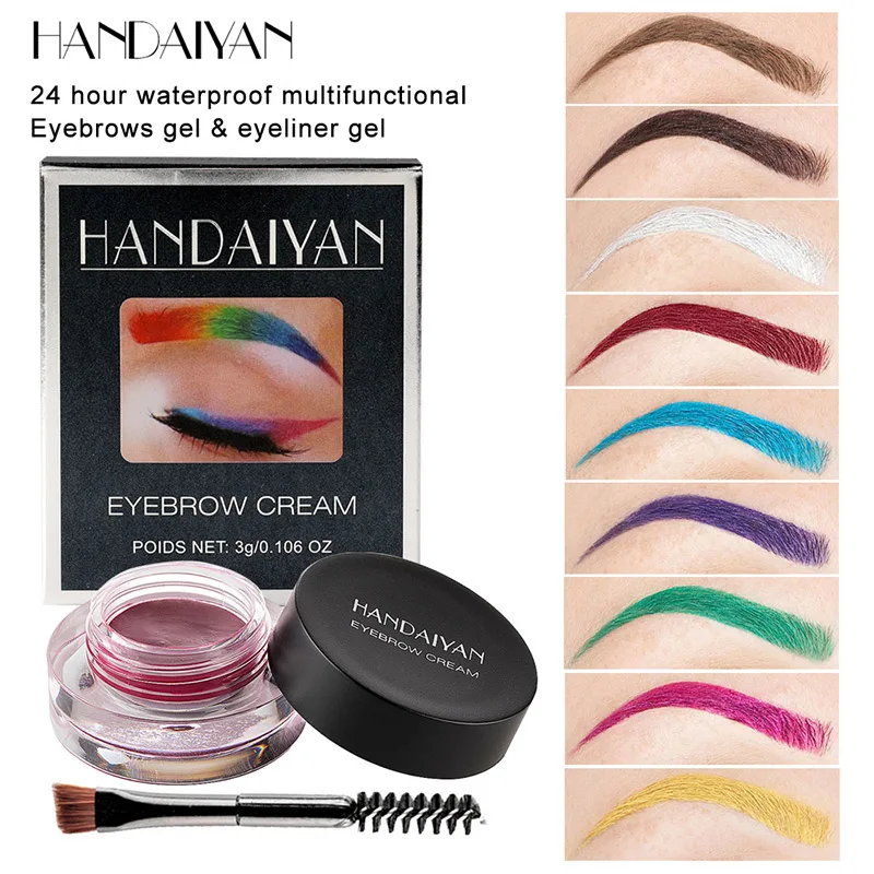 1 Pcs Eyebrow Gel Eyeliner Cream Long-lasting Waterproof 12 Colors Eyebrow Eyeliner Smudgeproof Natural
1 Pcs Eyebrow Gel Eyeliner Cream Long-lasting Waterproof 12 Colors Eyebrow Eyeliner Smudgeproof Natural