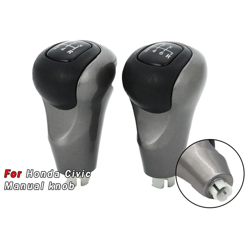 5/6 Speed Manual Gear Shift Knob with Button for Honda Civic -Car Transmission Lever, Durable Auto Interior Accessories
5/6 Speed Manual Gear Shift Knob with Button for Honda Civic -Car Transmission Lever, Durable Auto Interior Accessories
