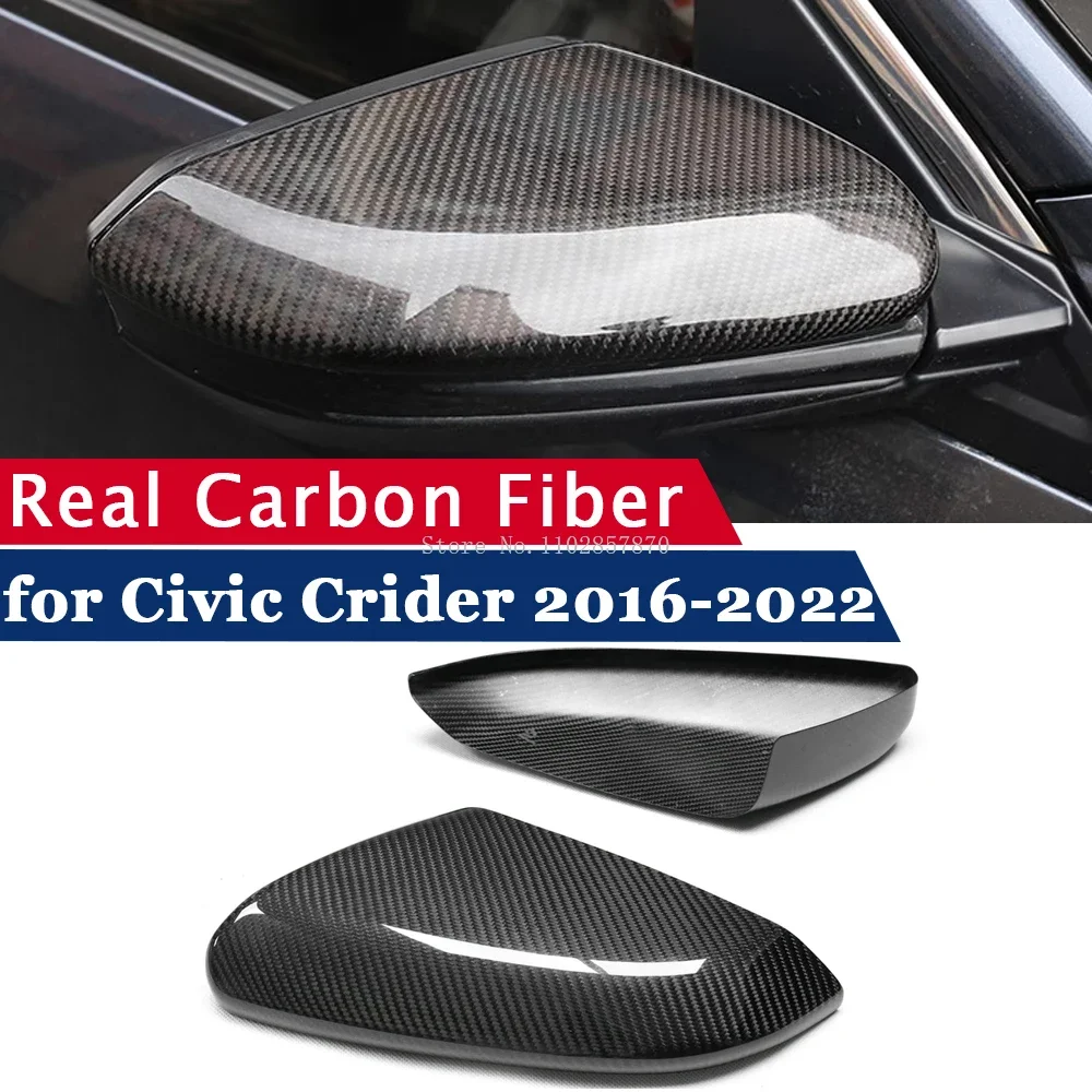 Rearview Mirror Cover for Honda CIVIC FC 2016-2021 Gen10 CRIDER 19-22 Real Dry Carbon Fiber Side Mirror Shell Add on Frame Case
Rearview Mirror Cover for Honda CIVIC FC 2016-2021 Gen10 CRIDER 19-22 Real Dry Carbon Fiber Side Mirror Shell Add on Frame Case