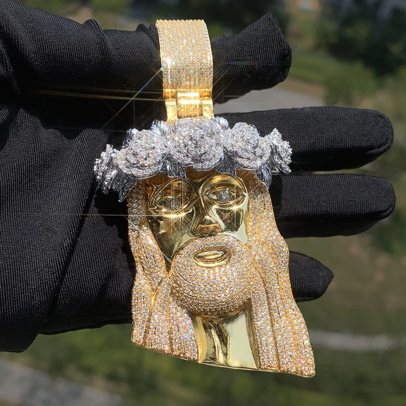 Хип-хоп 5A+ CZ Камень Прокладка Bling Ice Out Роза Цветок ИИСУС ЧАСТЬ Подвески Ожерелья для Мужчин Рэпер Ювелирные Изделия Золото Серебро Цвет
Хип-хоп 5A+ CZ Камень Прокладка Bling Ice Out Роза Цветок ИИСУС ЧАСТЬ Подвески Ожерелья для Мужчин Рэпер Ювелирные Изделия Золото Серебро Цвет