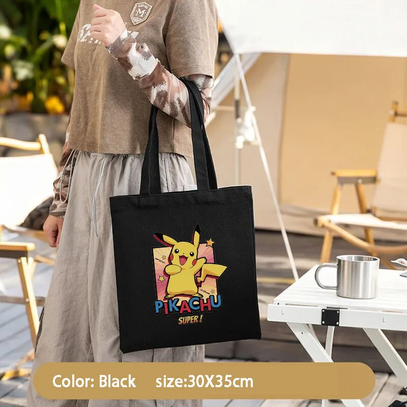 Ins Pokemon Anime Pikachu Canvas Bag Kawaii Jigglypuff Large Capacity Snorlax Gengar Handbag Girl Commute Storage Bag Gift
Ins Pokemon Anime Pikachu Canvas Bag Kawaii Jigglypuff Large Capacity Snorlax Gengar Handbag Girl Commute Storage Bag Gift