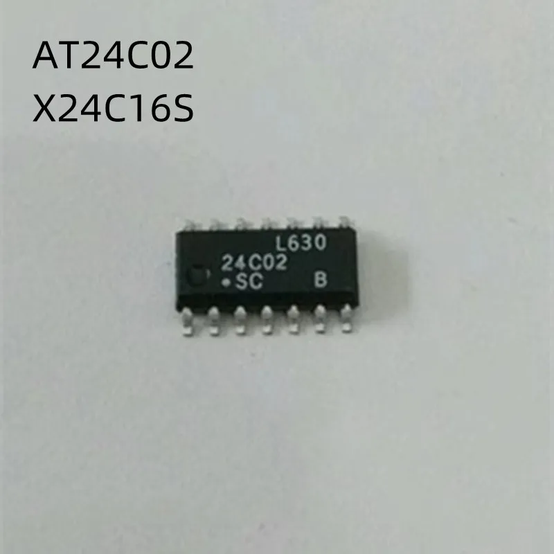 10Pcs/Lot 24C02 X24C16S AT24C02 AT24C16 SOP-14 New Original Chip
10Pcs/Lot 24C02 X24C16S AT24C02 AT24C16 SOP-14 New Original Chip