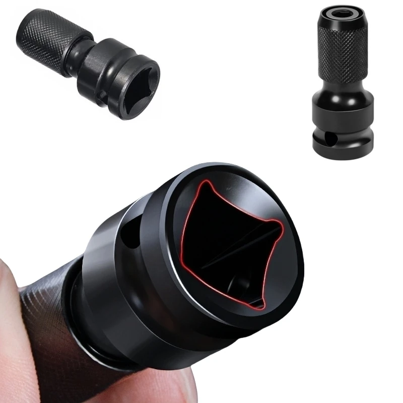 1/2 Square Drive to 1/4 Hex Socket Adapter Durable Converter Chuck for Electric Wrench Impact Wrench Air Tools Drill Accessories
1/2 Square Drive to 1/4 Hex Socket Adapter Durable Converter Chuck for Electric Wrench Impact Wrench Air Tools Drill Accessories