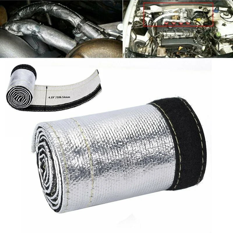 20mm Car Heat Shield Sleeve Insulated Wire Hose Protector Cover Wrap Loom Tube Metallic Heat Shield Sleeve Accessories
20mm Car Heat Shield Sleeve Insulated Wire Hose Protector Cover Wrap Loom Tube Metallic Heat Shield Sleeve Accessories