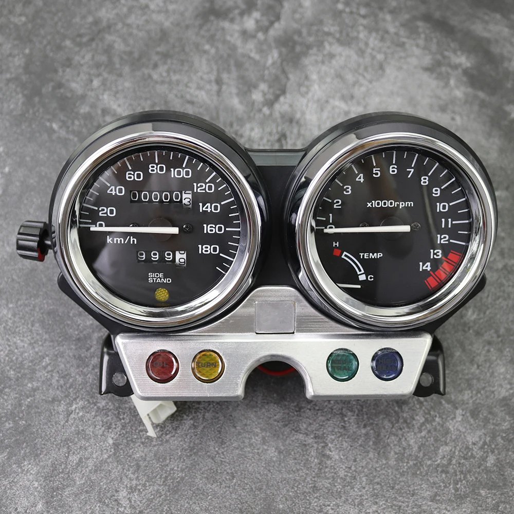 Motorcycle Speedometer Gauge Instrument Assembly Meter Odometer Tachometer For Honda CB400 CB400SF CB 400SF NC31 1992 1993 1994
Motorcycle Speedometer Gauge Instrument Assembly Meter Odometer Tachometer For Honda CB400 CB400SF CB 400SF NC31 1992 1993 1994