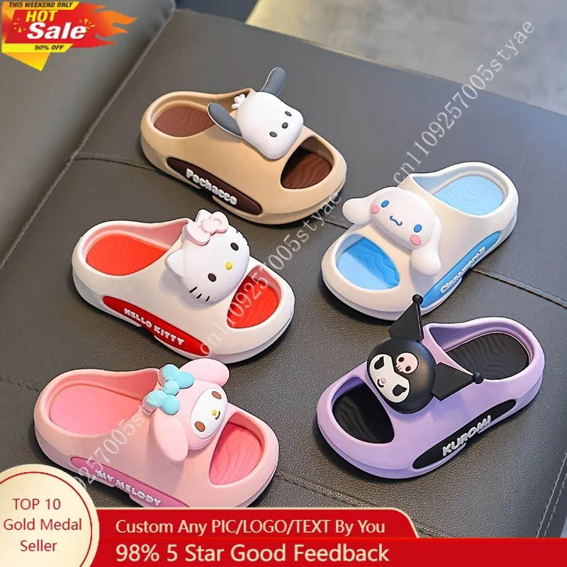 Sanrio Kuromi Girls' Cartoon Slippers Girl Slippers Soft Sole Indoor Non-Slip Home
Sanrio Kuromi Girls' Cartoon Slippers Girl Slippers Soft Sole Indoor Non-Slip Home