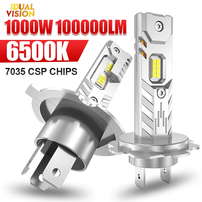 Светодиодные лампы CANBUS 1000W H7 H4 H11 H1 9005 HB3 9006 HB4 H8 H9 для автомобильных фар, 1000000LM, 12V, 6500K, белый свет, 2 шт.
Светодиодные лампы CANBUS 1000W H7 H4 H11 H1 9005 HB3 9006 HB4 H8 H9 для автомобильных фар, 1000000LM, 12V, 6500K, белый свет, 2 шт.