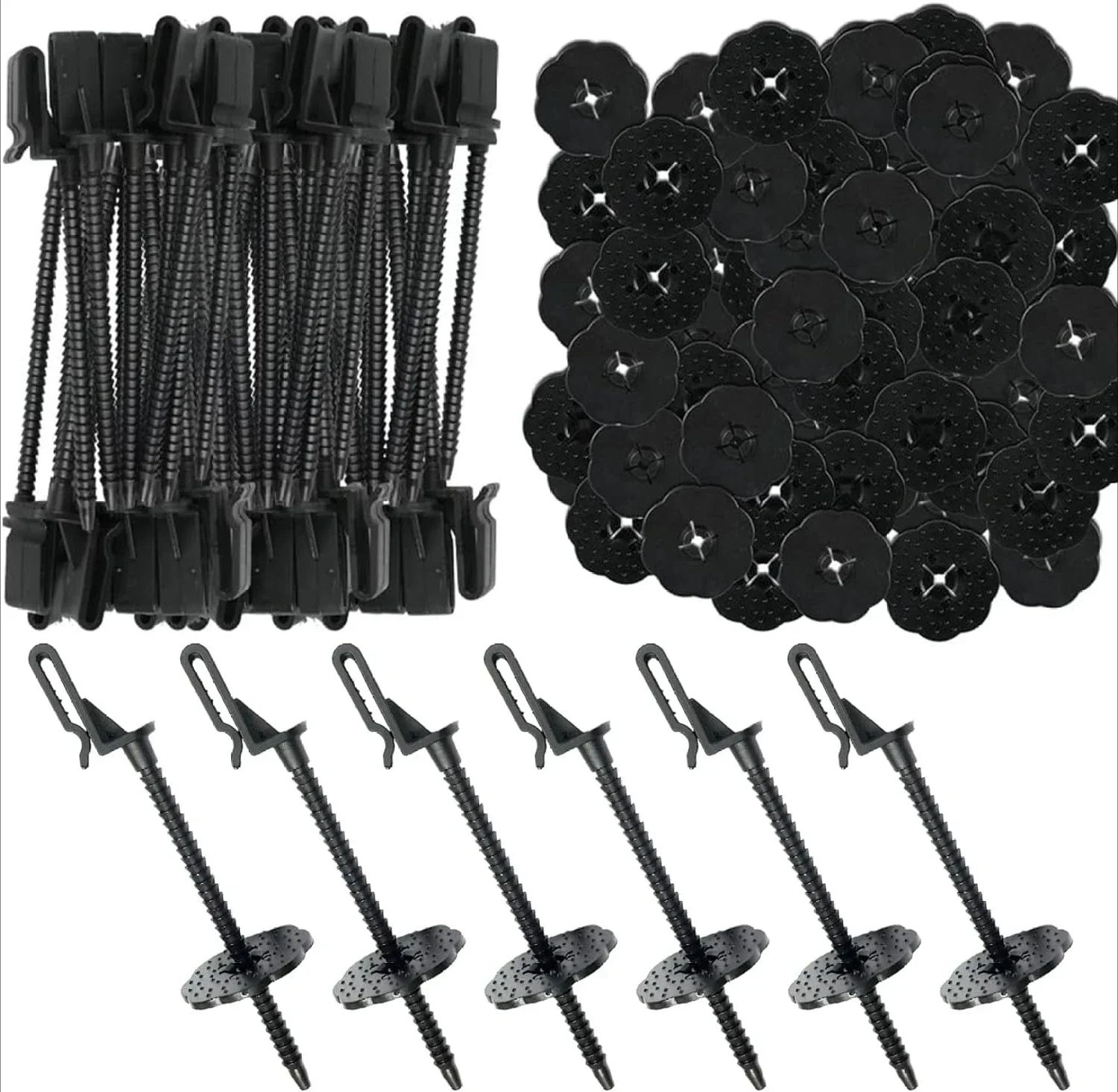 Nylon Wire Fence Panel Clips Multi-Use Animal Guard Roll Kit for Various Guard Mesh Pigeon Fence
Nylon Wire Fence Panel Clips Multi-Use Animal Guard Roll Kit for Various Guard Mesh Pigeon Fence