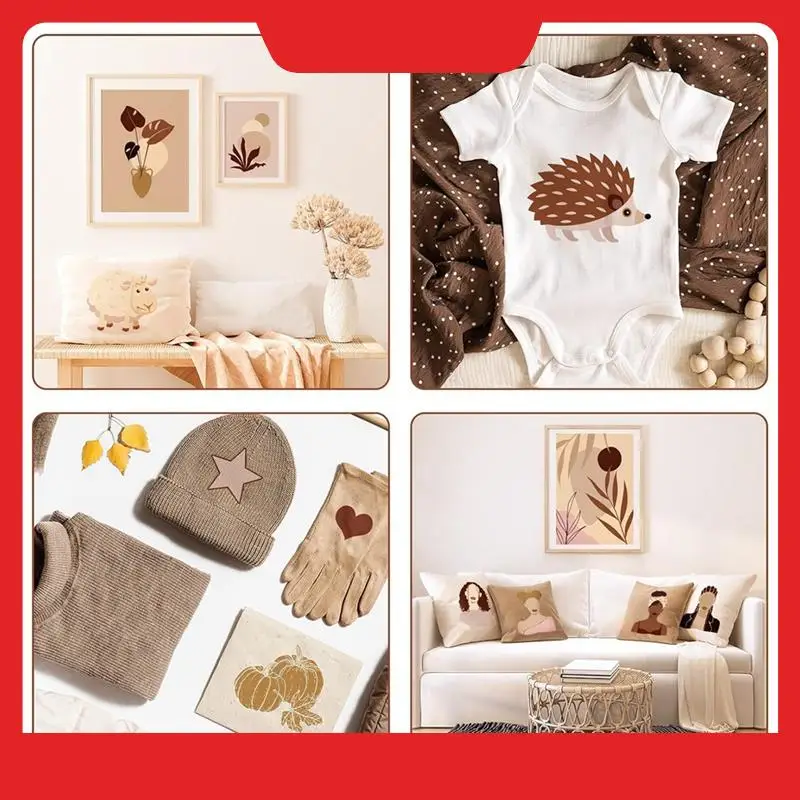 A32HOT-Skin Tone 3D Puff Vinyl Heat Transfer Cream Beige Brown Iron For DIY Fabric T-Shirts , 10 X 12Inch, 6 Sheets
A32HOT-Skin Tone 3D Puff Vinyl Heat Transfer Cream Beige Brown Iron For DIY Fabric T-Shirts , 10 X 12Inch, 6 Sheets